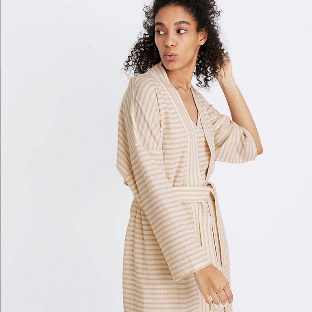 MADEWELL Striped Catnap Robe M